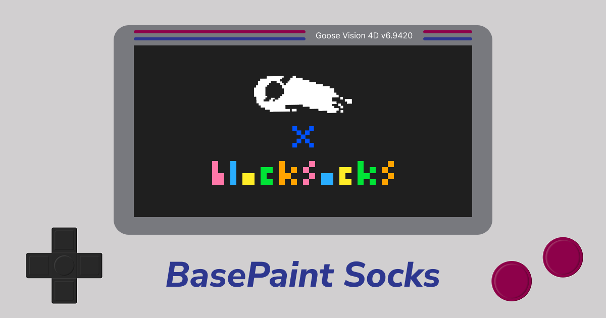 BasePaint Socks - Farcaster Mini Apps